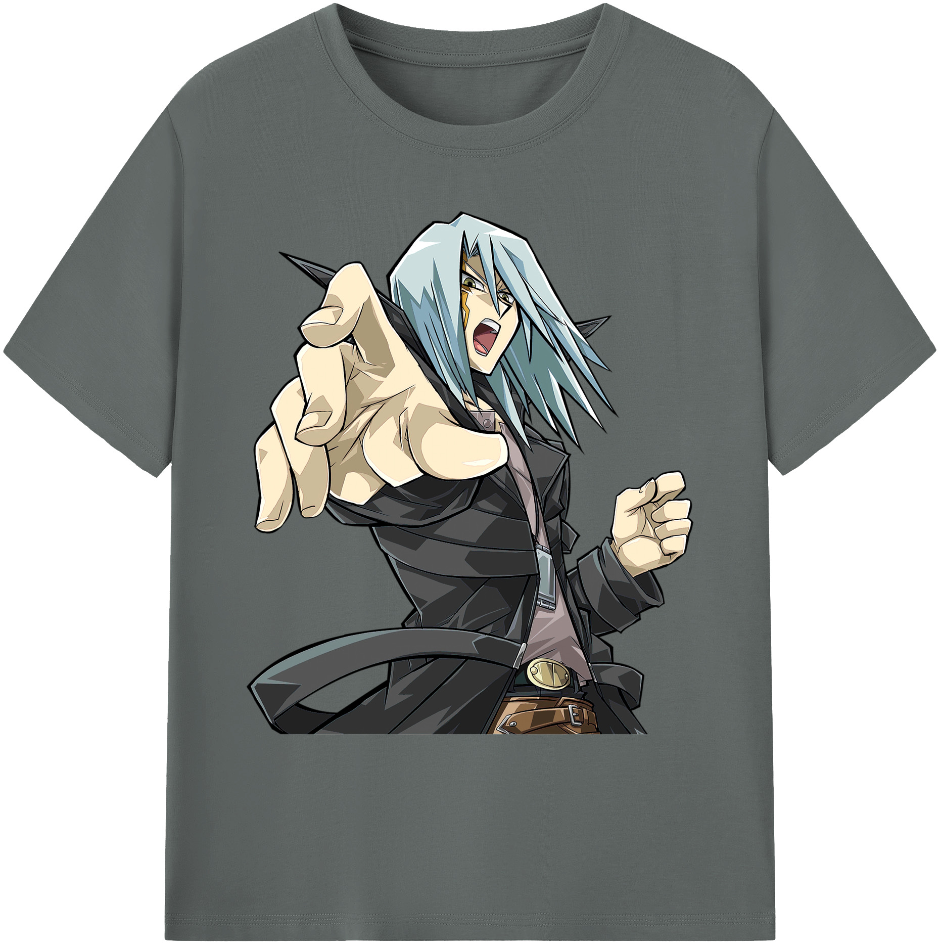 （画像用） 遊☆戯☆王 Yu-Gi-Oh! 綿100％ メンズ半袖Tシャツ｜肌触りやわらか＆通気性